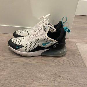 Nike air max 270 blue & white